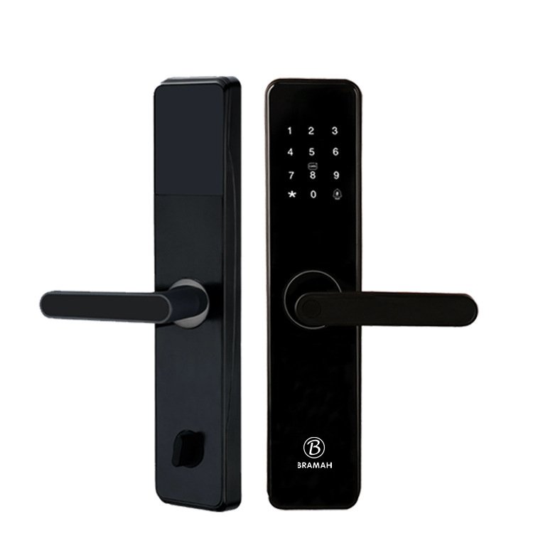 khóa điện tử cửa gỗ bramah bm500